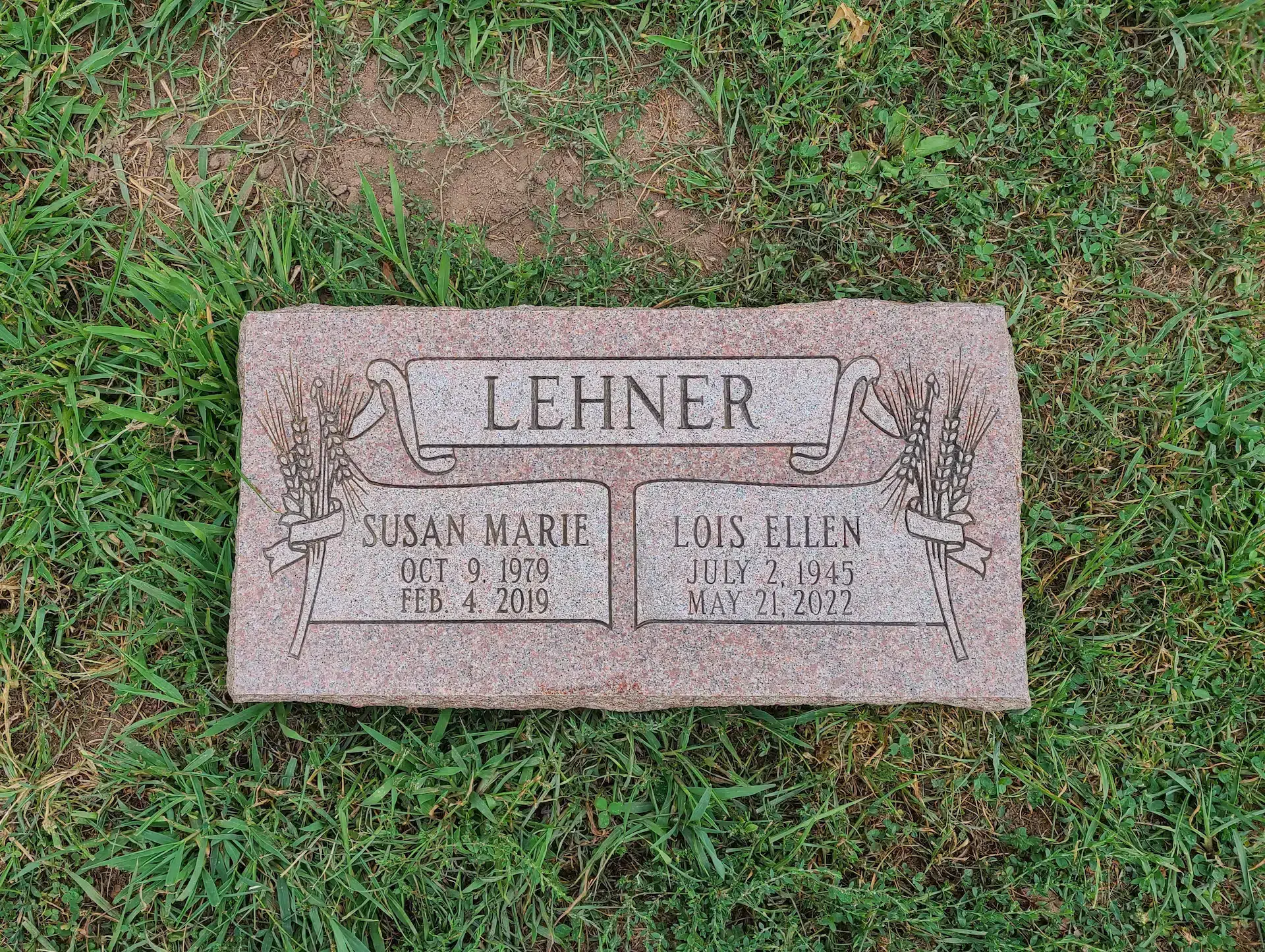 Granite Custom Grave Marker hand-carved by Custom Marker Shop in NJ — image 4